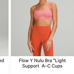 Lululemon Flow Y Nulu Bra